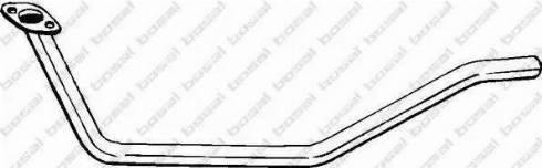 Bosal 883-961 - Труба вихлопного газу autocars.com.ua