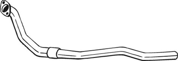 Bosal 884-761 - Труба вихлопного газу autocars.com.ua