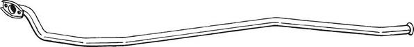 Bosal 958-805 - Труба вихлопного газу autocars.com.ua