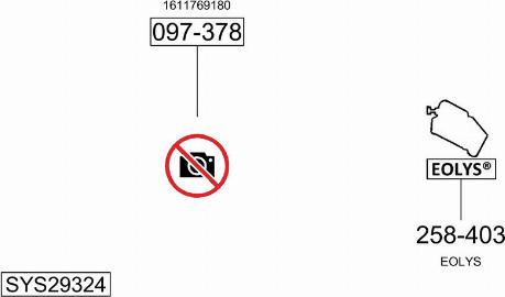 Bosal SYS29324 - Система випуску ОГ autocars.com.ua
