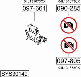 Bosal SYS30149 - Система випуску ОГ autocars.com.ua