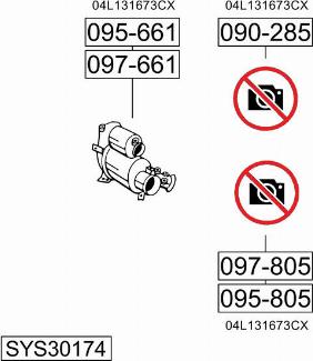 Bosal SYS30174 - Система випуску ОГ autocars.com.ua