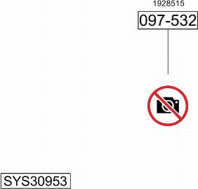 Bosal SYS30953 - Система випуску ОГ autocars.com.ua