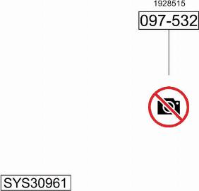 Bosal SYS30961 - Система випуску ОГ autocars.com.ua