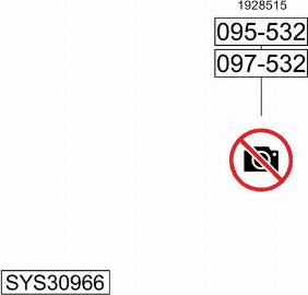 Bosal SYS30966 - Система випуску ОГ autocars.com.ua