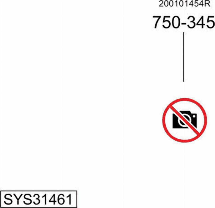 Bosal SYS31461 - Система випуску ОГ autocars.com.ua