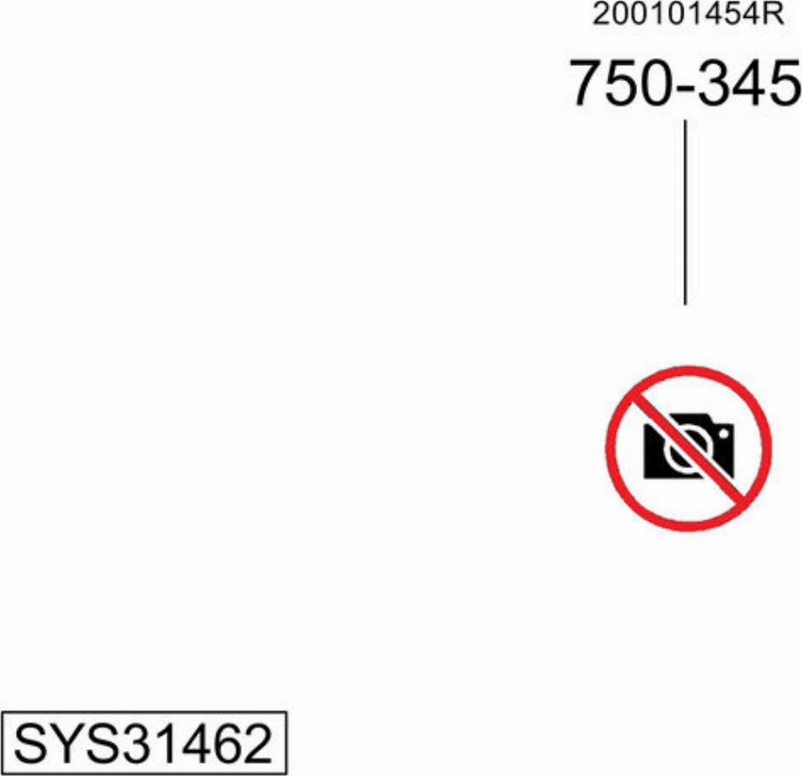 Bosal SYS31462 - Система випуску ОГ autocars.com.ua