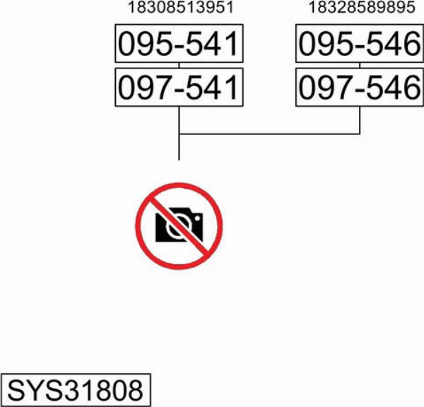 Bosal SYS31808 - Система випуску ОГ autocars.com.ua
