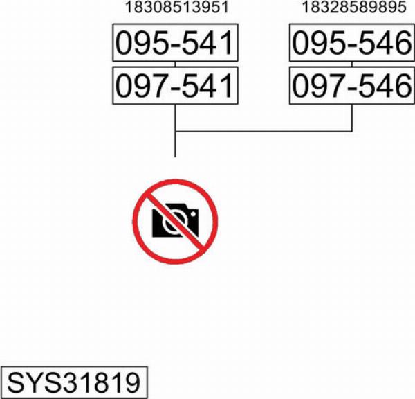 Bosal SYS31819 - Система випуску ОГ autocars.com.ua
