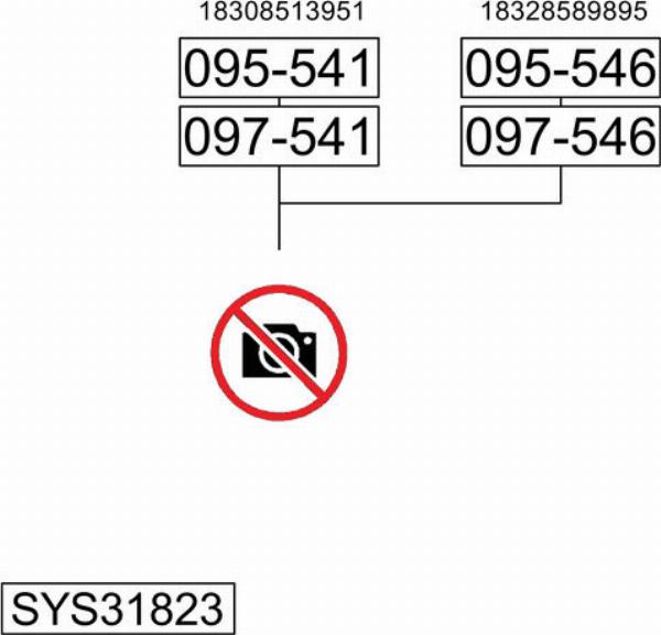 Bosal SYS31823 - Система випуску ОГ autocars.com.ua