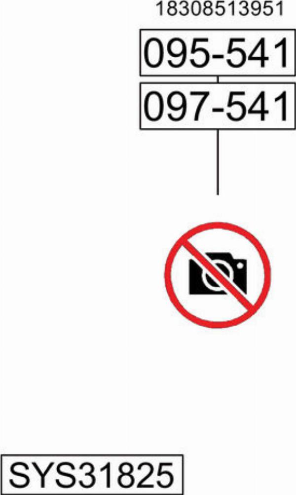 Bosal SYS31825 - Система випуску ОГ autocars.com.ua