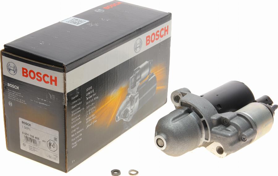 BOSCH 0 001 108 405 - Стартер avtokuzovplus.com.ua