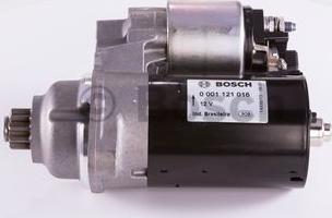 BOSCH 0 001 121 016 - Стартер avtokuzovplus.com.ua