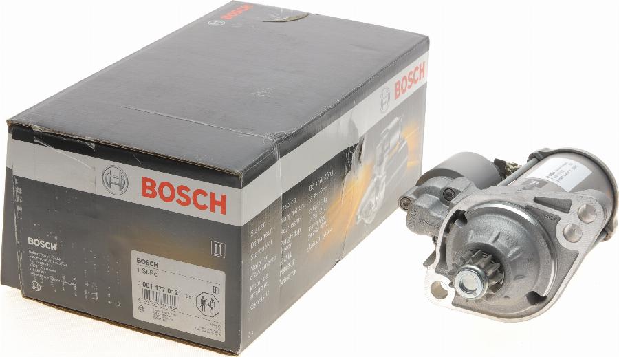 BOSCH 0 001 177 012 - Стартер autocars.com.ua