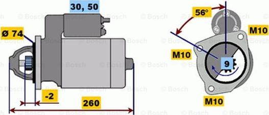 BOSCH 0 001 218 157 - Стартер autocars.com.ua