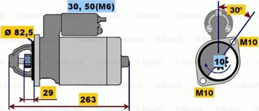 BOSCH 0 001 218 162 - Стартер autocars.com.ua