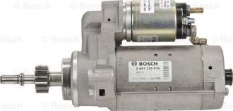 BOSCH 0 001 230 015 - Стартер avtokuzovplus.com.ua