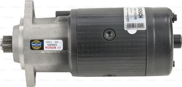 BOSCH 0 001 312 110 - Стартер autocars.com.ua