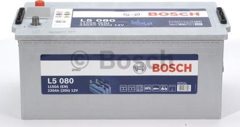 BOSCH 0 092 L50 800 - Стартерна акумуляторна батарея, АКБ autocars.com.ua
