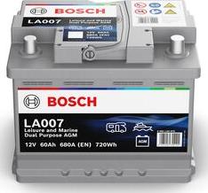 BOSCH 0092LA0070 - Стартерна акумуляторна батарея, АКБ autocars.com.ua