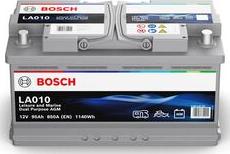 BOSCH 0092LA0100 - Стартерна акумуляторна батарея, АКБ autocars.com.ua