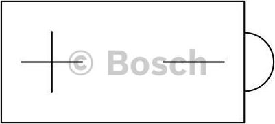 BOSCH 0092M40250 - Стартерна акумуляторна батарея, АКБ autocars.com.ua