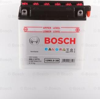 BOSCH 0 092 M48 010 - Стартерна акумуляторна батарея, АКБ autocars.com.ua