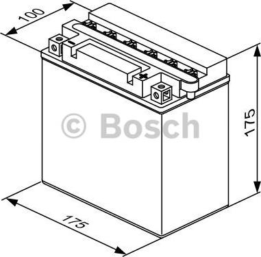 BOSCH 0 092 M4F 460 - Стартерная аккумуляторная батарея, АКБ autodnr.net