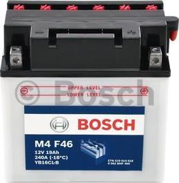 BOSCH 0 092 M4F 460 - Стартерная аккумуляторная батарея, АКБ autodnr.net