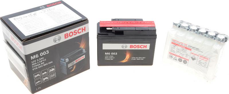 BOSCH 0 092 M60 030 - Стартерна акумуляторна батарея, АКБ autocars.com.ua