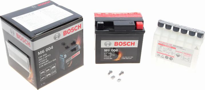 BOSCH 0 092 M60 040 - Стартерна акумуляторна батарея, АКБ autocars.com.ua