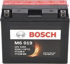 BOSCH 0 092 M60 190 - Стартерная аккумуляторная батарея, АКБ avtokuzovplus.com.ua