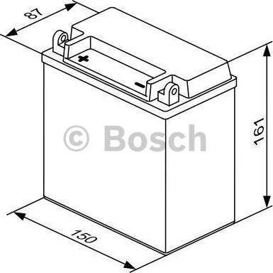 BOSCH 0 092 M60 210 - Стартерная аккумуляторная батарея, АКБ autodnr.net