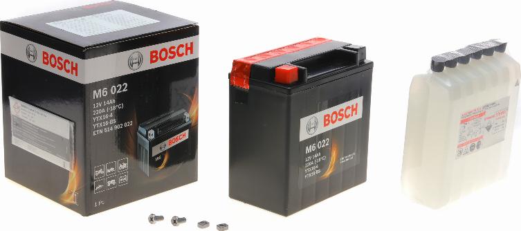 BOSCH 0 092 M60 220 - Стартерна акумуляторна батарея, АКБ autocars.com.ua