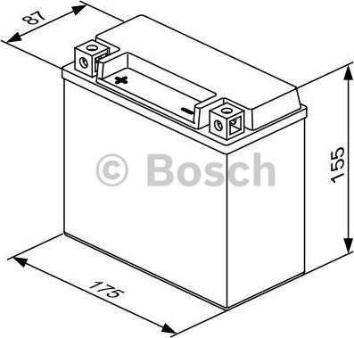 BOSCH 0 092 M60 240 - Стартерна акумуляторна батарея, АКБ autocars.com.ua