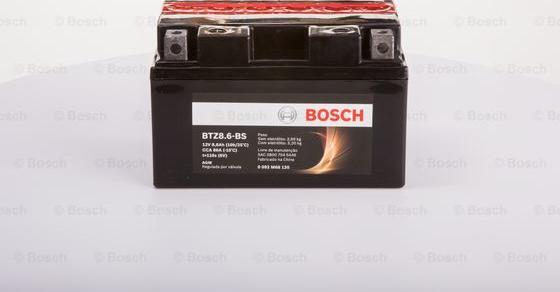 BOSCH 0 092 M68 120 - Стартерная аккумуляторная батарея, АКБ avtokuzovplus.com.ua