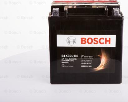 BOSCH 0 092 M68 160 - Стартерна акумуляторна батарея, АКБ autocars.com.ua