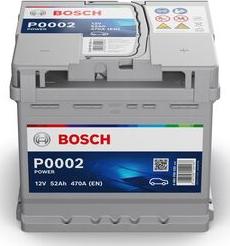 BOSCH 0 092 P00 020 - Стартерная аккумуляторная батарея, АКБ autodnr.net