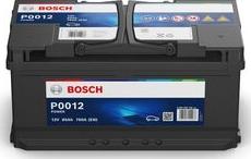 BOSCH 0 092 P00 120 - Стартерная аккумуляторная батарея, АКБ avtokuzovplus.com.ua