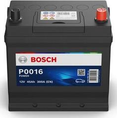 BOSCH 0 092 P00 160 - Стартерная аккумуляторная батарея, АКБ autodnr.net