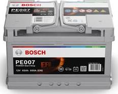 BOSCH 0 092 PE0 070 - Стартерная аккумуляторная батарея, АКБ autodnr.net