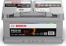 BOSCH 0 092 PE0 100 - Стартерна акумуляторна батарея, АКБ autocars.com.ua