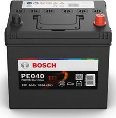 BOSCH 0 092 PE0 400 - Стартерна акумуляторна батарея, АКБ autocars.com.ua