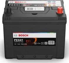 BOSCH 0 092 PE0 410 - Стартерная аккумуляторная батарея, АКБ autodnr.net