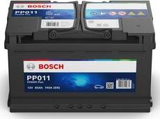 BOSCH 0 092 PP0 110 - Стартерная аккумуляторная батарея, АКБ autodnr.net