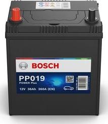 BOSCH 0 092 PP0 190 - Стартерная аккумуляторная батарея, АКБ autodnr.net