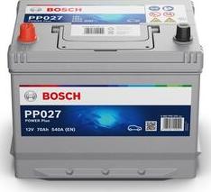BOSCH 0 092 PP0 270 - Стартерна акумуляторна батарея, АКБ autocars.com.ua