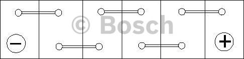 BOSCH 0 092 S40 040 - Стартерная аккумуляторная батарея, АКБ autodnr.net