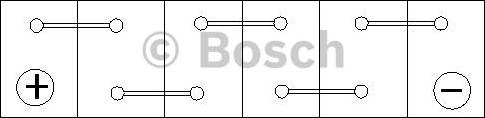 BOSCH 0 092 S30 030 - Стартерная аккумуляторная батарея, АКБ autodnr.net