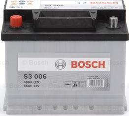 BOSCH 0 092 S30 060 - Стартерная аккумуляторная батарея, АКБ avtokuzovplus.com.ua